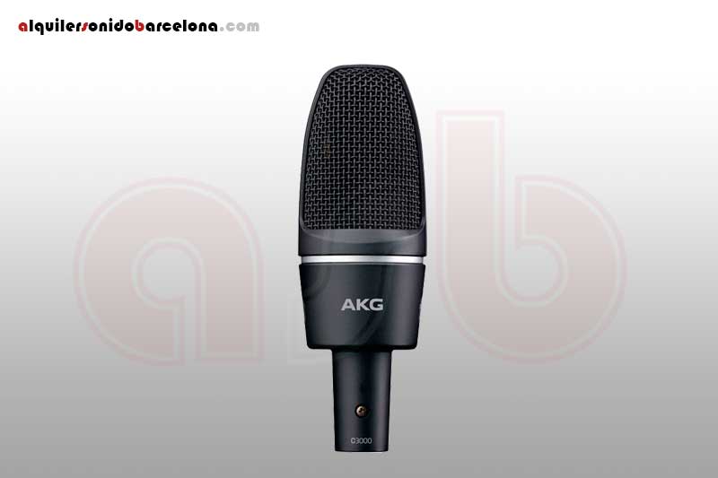 AKG C3000 - Micr贸fono de condensador gran diafragma