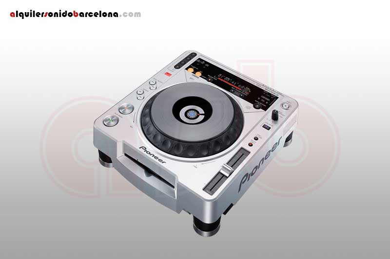 Pioneer CDJ 800 MkII - Lector de CD digital compatible MP3 Cd