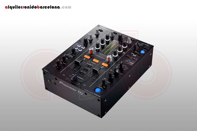 Pioneer DJM450 - Mezclador DJ 2 canales