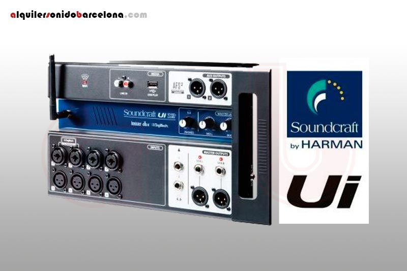 Soundcraft UI12 - Mesa de mezclas digital 12 canales
